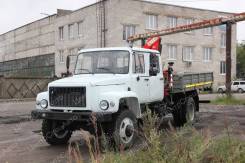 ГАЗ-33086 Земляк, 2019 в Москве ГАЗ-33086 Земляк. ГАЗ 33086 двухрядка с КМУ Fassi 50, 4 075 кг., 4x4