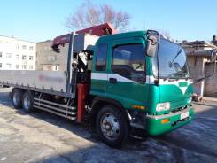 Isuzu Forward, 1996 в Уссурийске Isuzu Forward. Бортовой грузовик с манипулятором в Уссурийске, 7 200 куб. см., 12 000 кг., 6x4