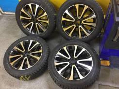 Почти новые зимние шины Dunlop 225/55R18 на литье Subaru 5x100R18 во Владивостоке Почти новые зимние шины Dunlop 225/55R18 на литье Subaru 5x100R18. 7.0x18" 5x100.00 ET48 ЦО 56,1 мм.