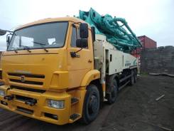 Everdigm 47СХ-5, 2014 во Владивостоке Everdigm. Бетононасос 47CX-5 на ш. Камаз-65201 8*4, 2014, 52 м/ч, 47 м., 47,00 м.