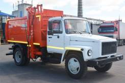 Коммаш КО-440-2, 2019 в Челябинске Коммаш КО-440-2. Мусоровоз с боковой загрузкой КО-440-2 на шасси ГАЗ-33098, 4 430 куб. см.