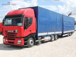 Iveco Stralis, 2009 в Москве Iveco Stralis. Автопоезд Iveco stralis +Krone ZZ, 10 308 куб. см., 28 700 кг., 6x2