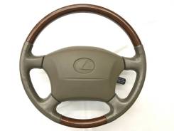 Оригинальный руль под дерево Lexus в Томске Руль. Toyota: Crown Majesta, Crown, Land Cruiser, Land Cruiser Cygnus, Celsior, Land Cruiser Prado, Progres Lexus LS400, UCF20 Lexus GX470, UZJ120 Lex...