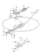 Резонатор Kia Spectra 2001-2011г в Новокузнецке Резонатор. Kia Mentor Kia Spectra Kia Shuma Kia Sephia S6D. Под заказ