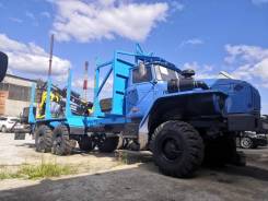 Урал 4320, 2008 в Екатеринбурге Урал 4320. Сортиментовоз на длиннобазовом шасси Майман 110, 12 000 кг., 6x6