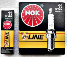 Комплект свечей зажигания NGK №33 1662 BKR5E-11 ( 4 шт) во Владивостоке Свеча зажигания. Mitsubishi: Eclipse, L300, Libero, Galant, L200, Lancer Cedia, Bravo, Delica, Chariot Grandis, Emeraude, Mirage, Montero Sport, Pajer...