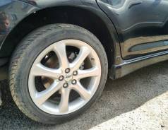 Продам комплект литья на низкопрофильной летней резине в Чите Toyota. x17", 5x100.00
