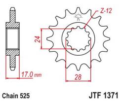    JTF1371.15 Honda CB600 