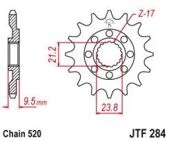    JTF384.13-14 Honda TRX, CR, CRF 