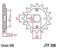    JTF286.15 Honda CBR400, VF400 