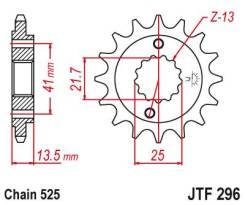    JTF296.15 Honda XL400/650 Transalp 