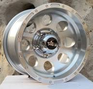 Новые диски GT Wheel Style R16 J8 ET-20 6x139.7 серебро в Новосибирске AMS. 8.0x16", 6x139.70, ET-20, ЦО 110,0 мм. Под заказ