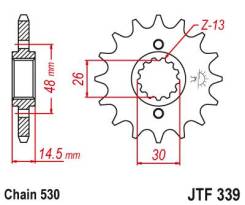    JTF339.17 Honda CBR750 