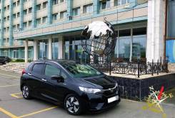 Аренда автомобиля Honda Fit Hybrid 2014 года. Автопрокат Меридиан VL во Владивостоке Honda Fit Hybrid