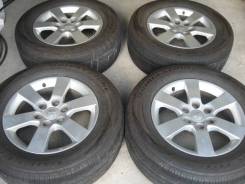R 18 265/60 Mitsubishi Pajero (оригинал) комплект колёс ЛЕТО 4шт в Новосибирске R 18 265/60 Mitsubishi Pajero (оригинал) комплект колёс ЛЕТО 4шт. 7.5x18" 6x139.70 ET46