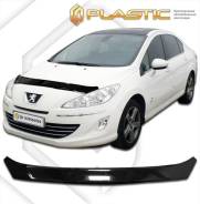 Дефлектор капота Peugeot 408 2012–2017 (Мухобойка) в Красноярске Дефлектор капота. Peugeot 408 DV6CM, EC5F, ECF, EP6, EP6C, EP6CDT, EP6DT, EP6FDTM, TU5JP4