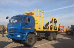 КМУ Сортиментовоз Камаз 43118-3027-50 (Евро-5, со спалкой) + КМУ Майман-110S на заднем свесе, 2019 в Рязани Майкопский машиностроительный завод Майман-110S. Купить лесовоз, 11 976 куб. см., 12 000 кг., 6x6. Под заказ