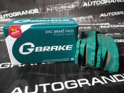 Тормозные колодки передние G-Brake GP-02183 во Владивостоке Колодки тормозные. Toyota: Allion, Allex, ist, Vios, WiLL Vi, Corolla, MR-S, Probox, Yaris Verso, Raum, Opa, Vista, Echo Verso, Vista Ardeo, WiLL Cyph...