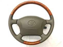 Оригинальный руль под дерево Toyota Land Cruiser 100 в Томске Руль. Toyota: Crown Majesta, Crown, Land Cruiser, Land Cruiser Cygnus, Celsior, Land Cruiser Prado, Progres Lexus LS400, UCF20 Lexus GX470, UZJ120 Lex...