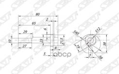 Эксцентрик rr рычага toyota celsior/chaser/cresta/crown/majesta/mark2/lexus ls400 (болт) 92- Sat арт. ST4819022030, правый задний в Омске Эксцентрик rr рычага toyota celsior/chaser/cresta/crown/majesta/mark2/lexus ls400 (болт) 92- Sat арт. ST4819022030, правый задний