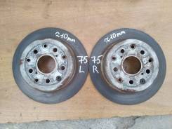 Диски тормозные задние Toyota 42431-51010 в Хабаровске Диск тормозной. Toyota: Mark II Wagon Blit, Crown, Verossa, Mark II, Altezza, Origin, Progres, Brevis, Crown Majesta 1GFE, 1JZFSE, 1JZGE, 2JZFSE, 2JZG...