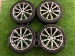 Зимняя резина Dunlop 225/45R18 на литье Subaru 5x100R18 во Владивостоке Зимняя резина Dunlop 225/45R18 на литье Subaru 5x100R18. 7.5x18" 5x100.00 ET55 ЦО 56,1 мм.
