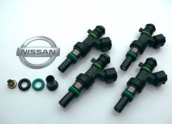 Комплект 4шт, Форсунка/Инжектор Nissan 16600-ED000, FBY1160, (Оригинал) в Большом Камне Инжектор, форсунка. Nissan: Qashqai+2, Wingroad, NV200, Tiida, Latio, Cube Cubic, Grand Livina, Micra C+C, Cube, Bluebird Sylphy, Micra, Tiida Latio...