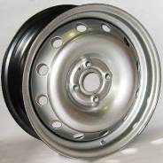 Диск колесный Диск штампованный 5.5x14'' 4x100 ET45 d56.6 Евродиск Silver (6565ST) в Новосибирске Eurodisk