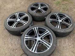 Красивый комплект дисков Legzas R18 5x114.3 8J ET43 резина бонусом 225 в Омске Legzas. 8.0x18", 5x114.30, ET43