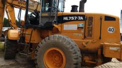 Hyundai HL757-7, 2008 в Екатеринбурге Hyundai HL757-7. Фронтальный погрузчик "Hyundai HL757", Дизельный