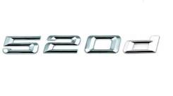 Шильдик на багажник BMW 520d в Москве Шильдик на багажник BMW 520d