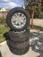 Продам зимнию резину Dunlop 265/65 R17 на литье в Новосибирске Продам зимнию резину Dunlop 265/65 R17 на литье. 7.5x17" 6x139.70