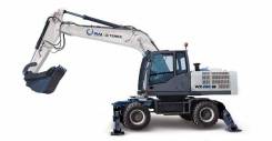 RM-Terex WX 200, 2016 в Краснодаре RM-Terex WX 200. Колесный экскаватор полноповоротный с дисконтом, 1,25 куб. м.