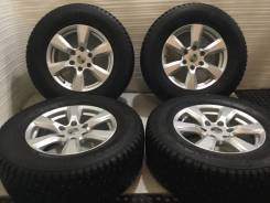 Комплект колёс Prado, Lexus. Шины Nokian Hakkapeliitta 8 с износом 2% в Новосибирске Комплект колёс Prado, Lexus. Шины Nokian Hakkapeliitta 8 с износом 2%. 7.5x17" 6x139.70 ET25 ЦО 106,2 мм.
