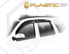 Renault Duster 2015. Дефлекторы окон Ветровики дверей в Красноярске Ветровик на дверь. Renault Duster, HSA, HSM F4R, H4M, K4M, K9K