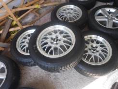 (Комплект 3404) Диски 16" BBS 5-100+Bridgestone Ecopia 215/60 R16 в Иркутске (Комплект 3404) Диски 16" BBS 5-100+Bridgestone Ecopia 215/60 R16. 6.5x16" 5x100.00 ET55 ЦО 56,1 мм.
