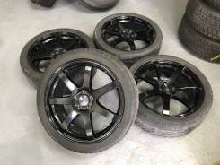 Enkei PF-07 Japan Mat R18 5*100 7j et48 + 225/55R18 Dunlop Winter Maxx во Владивостоке Enkei PF-07 Japan Mat R18 5*100 7j et48 + 225/55R18 Dunlop Winter Maxx. 7.0x18" 5x100.00 ET48. Под заказ