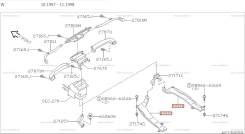 Воздуховоды Nissan Rnessa NN30 84.000км. Отправка в регионы! в Красноярске Патрубок воздухозаборника. Nissan R'nessa, N30, NN30, PNN30 KA24DE, SR20DE, SR20DET