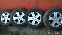 Колеса зима Bridgestone DM-z3 225/65/r17 (диски оригинал Suzuki) в Петропавловске-Камчатском Колеса зима Bridgestone DM-z3 225/65/r17 (диски оригинал Suzuki). x17" 5x114.30 ЦО 60,1 мм.