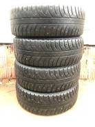Bridgestone Ice Cruiser 7000, 205/60 R16 в Москве Bridgestone Ice Cruiser 7000. Зимние, шипованные, 2012 год, 40 %