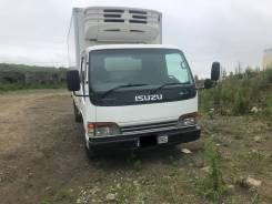 Isuzu Elf, 2001 во Владивостоке Isuzu Elf. Продам грузовик широколобый 2001г 4х2 3000кг рефрижератор во, 4 700 куб. см., 3 000 кг., 4x2