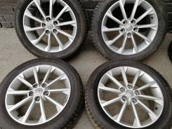 Зима Нокиан 215/55 R17 на литье Тойота Камри в Барнауле Зима Нокиан 215/55 R17 на литье Тойота Камри. 7.0x17" 5x114.30 ET45