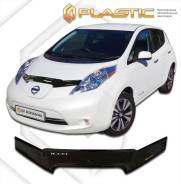 Дефлектор капота Nissan Leaf 2009-2017 (Мухобойка) в Красноярске Дефлектор капота. Nissan Leaf, AZE0, ZE0 EM57, EM61