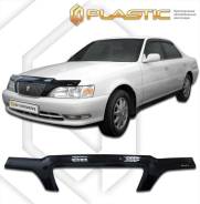Дефлектор капота Toyota Cresta X100 1996-1998 (Мухобойка) в Красноярске Дефлектор капота. Toyota Cresta, GX100, GX105, JZX100, JZX101, JZX105, LX100 1GFE, 1JZGE, 1JZGTE, 2JZGE, 2LTE