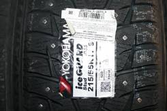 Yokohama Ice Guard IG55, 215/55/17 в Новосибирске Yokohama Ice Guard IG55. Зимние, шипованные, 2018 год, новые