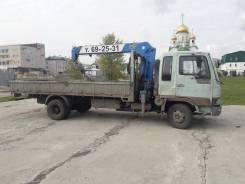Hino Ranger, 1993 в Барнауле Hino Ranger. Продается грузовик манипулятор кран борт 5тн., 7 400 куб. см., 5 000 кг., 4x2