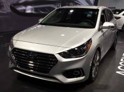 Hyundai Solaris передний бампер новый серебристый в Красноярске Бампер. Hyundai Solaris