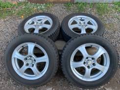 Weds king R16 + Yokohama Ice Guard 30 215/60 R16 в Красноярске Weds king R16 + Yokohama Ice Guard 30 215/60 R16. 6.5x16" 5x114.30 ET40