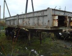Кзап 9370, 2004 в Благовещенске Кзап 9370. Самосвальный прицеп, 20 500 кг.