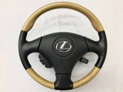 Оригинальный анатомический руль с косточкой дерево Lexus в Томске Руль. Toyota: Allion, Windom, Allex, Aurion, Aristo, Verossa, Ipsum, Avensis, Estima Hybrid, Corolla, Altezza, Avensis Verso, Estima, Vista, Mark II W...